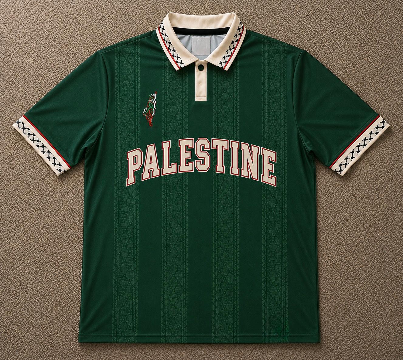 Palestine Football Jersey - Elrayah