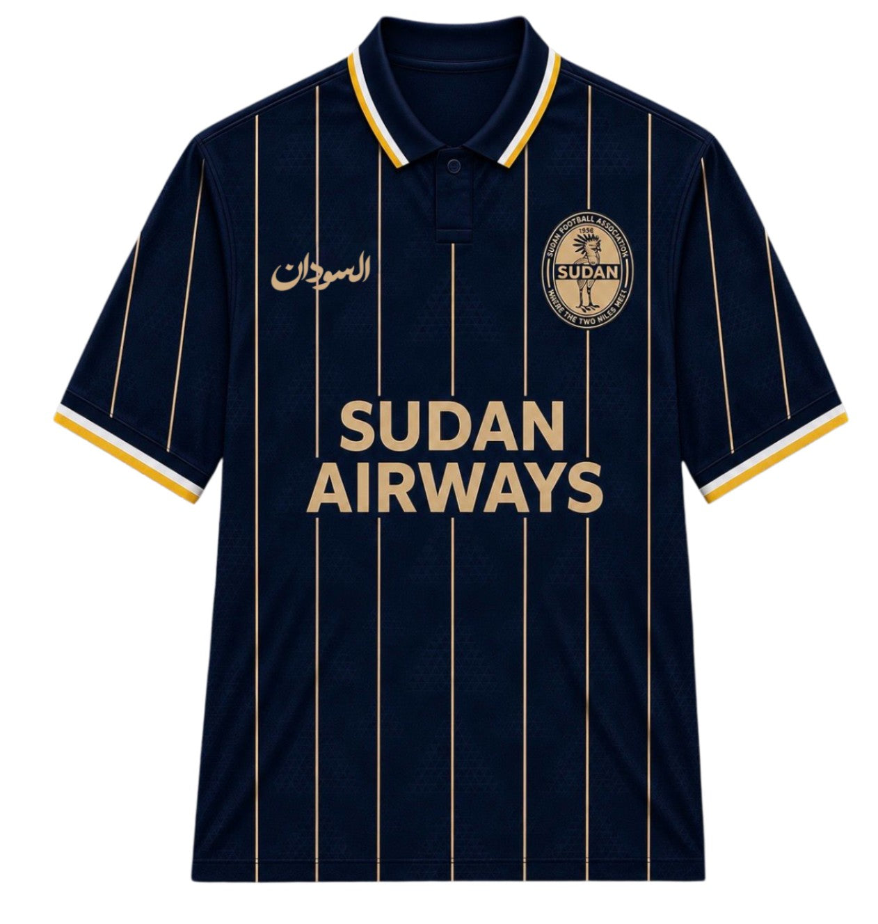 Retro Sudan Football Jersey
