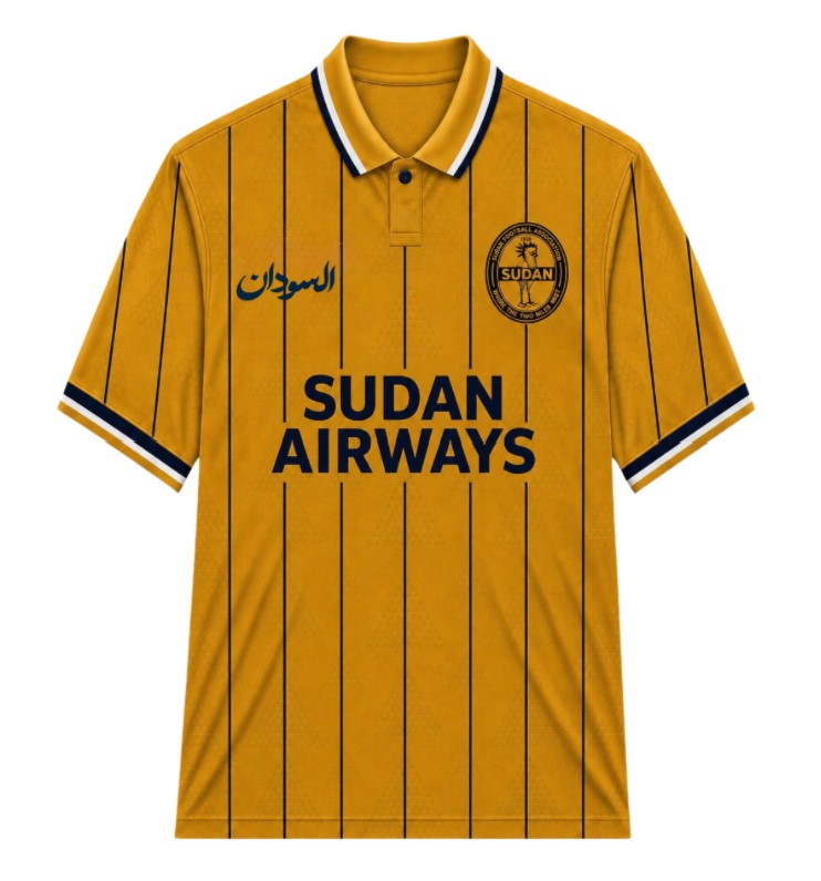 Retro Sudan Football Jersey - Elrayah
