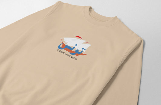 Tunisia Freedom Ship Crewneck - Elrayah