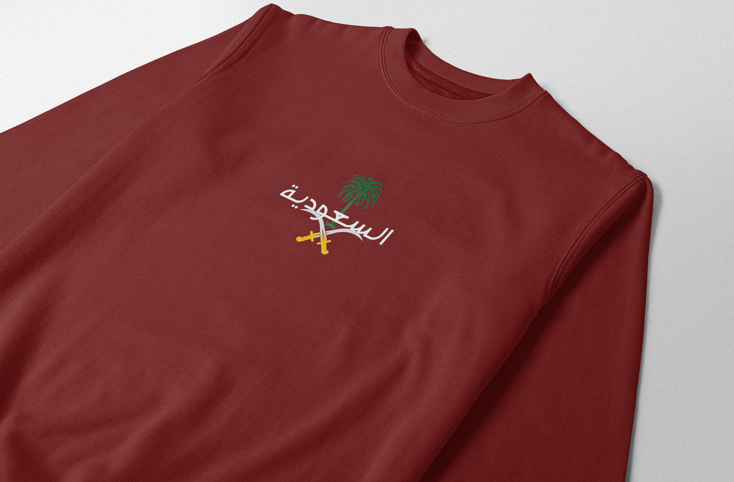 Emblem of Saudi Arabia Crewneck - Elrayah