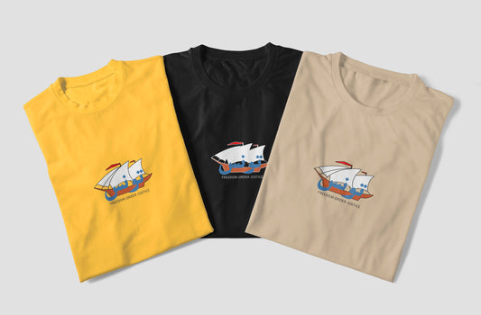 Tunisia Freedom Ship Tees - Elrayah