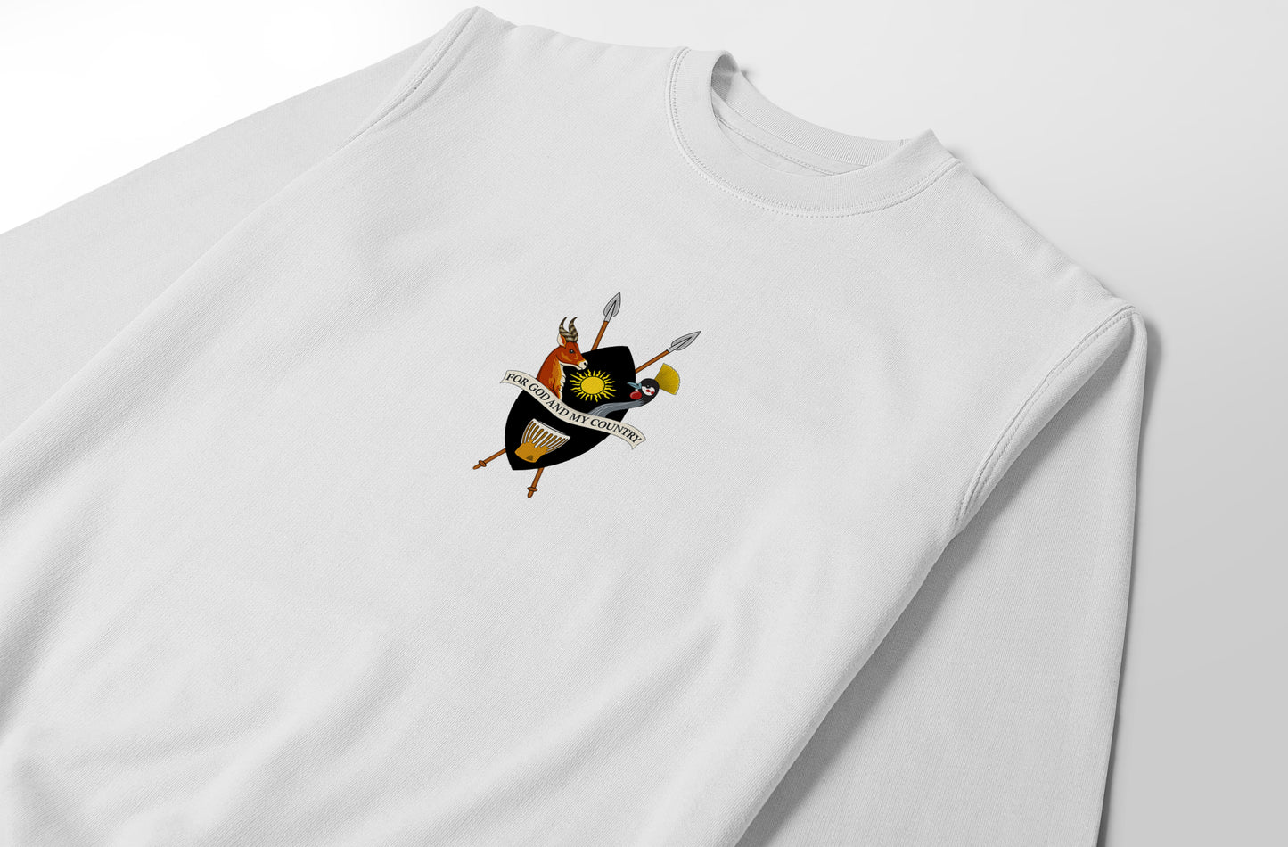 Coat of arms of Uganda Crewneck - Elrayah