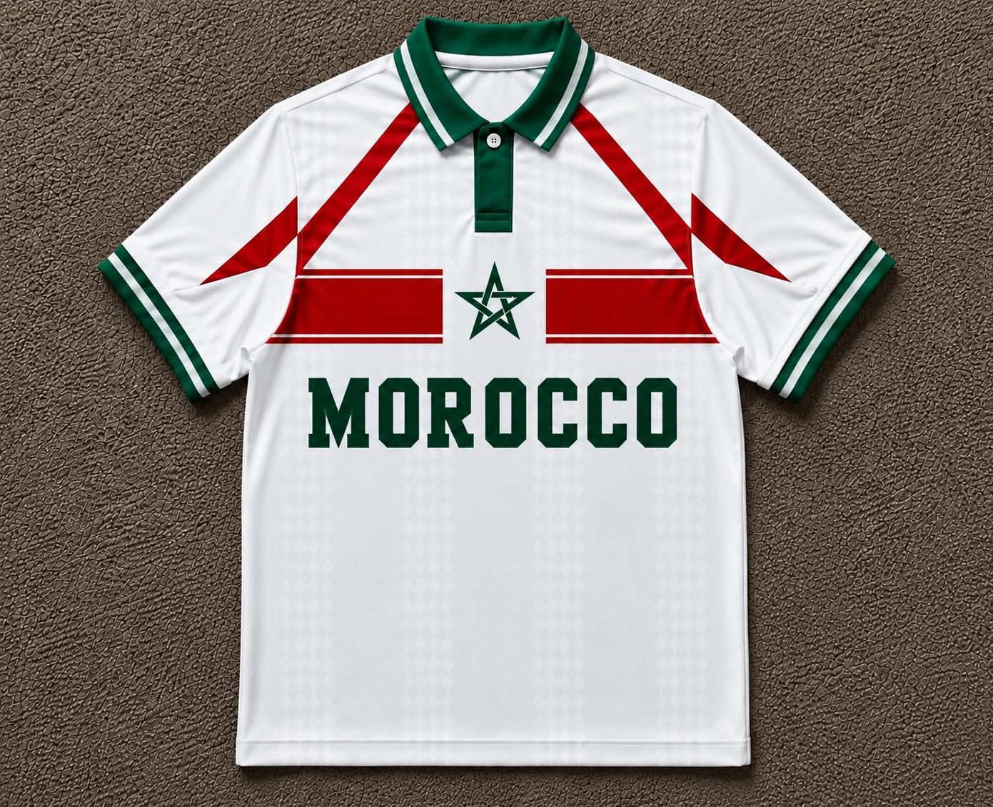 Morocco Football Jersey - Elrayah