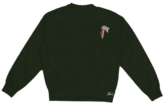 Palestine Watermelon Outline