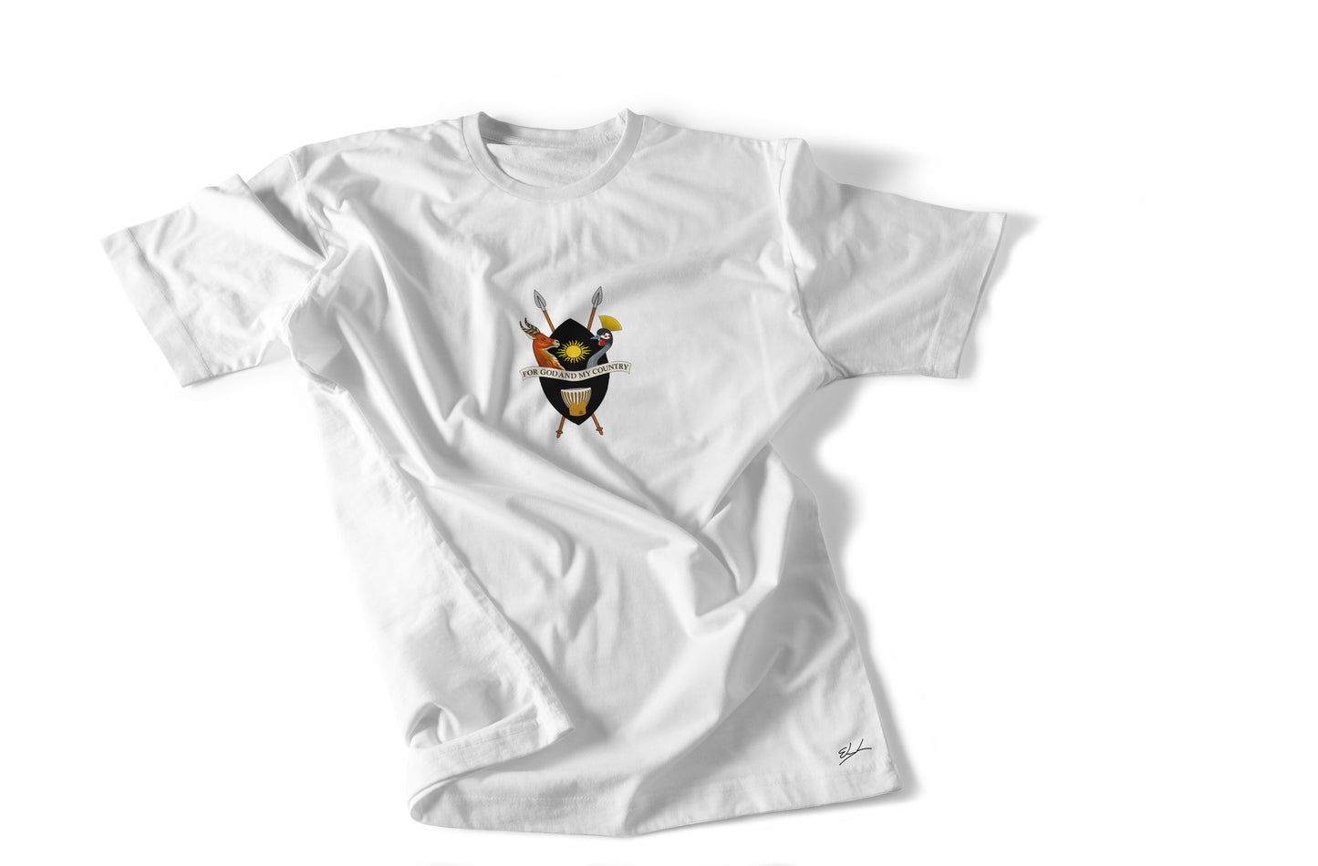 Coat of arms of Uganda T-shirt - Elrayah