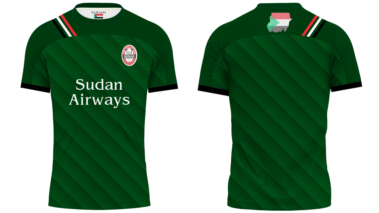 Sudan Football Jersey - Elrayah